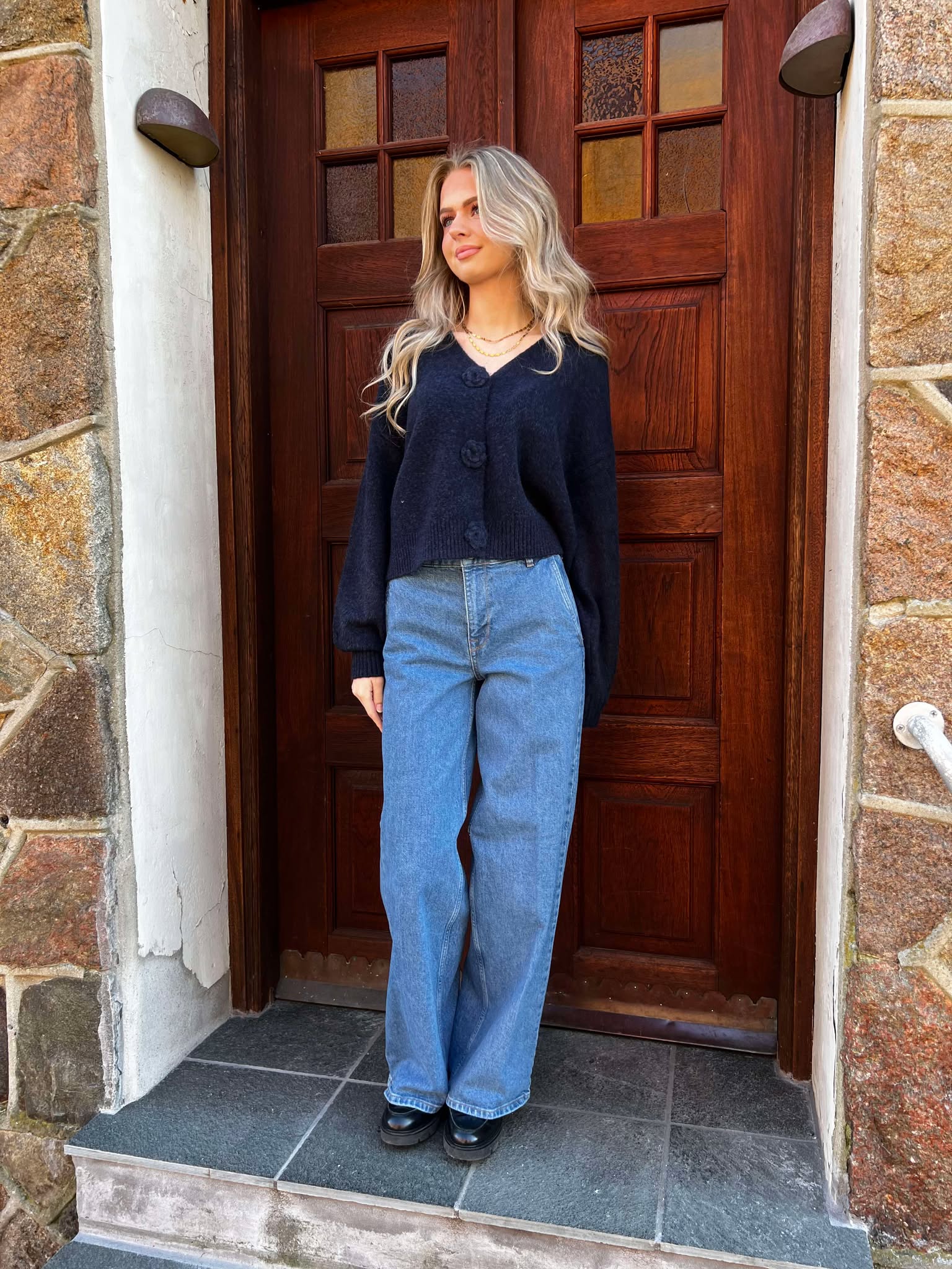 SLFEVELYN Jeans - Medium Blue Denim